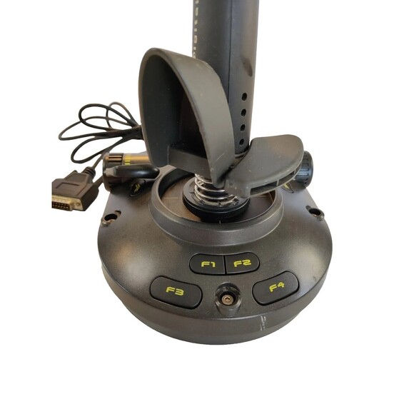 Vintage Cyborg 3d Digital Saitek Flight Simulator Joy Stick Model J15 - Picture 2 of 13